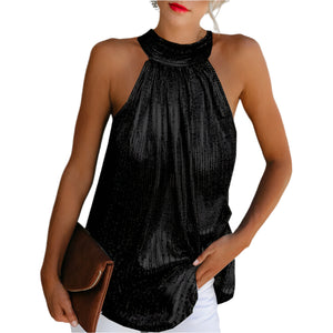 Isabella – Elegante Haltertop met Blote Schouders voor Dames