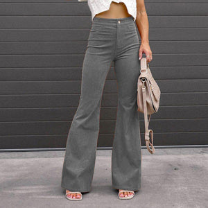 ClaraFabbri Dames Flared Broek Voor Vrouwen