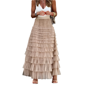 Grace – Elegante Damesrok met Zachte Touch voor het Seizoen