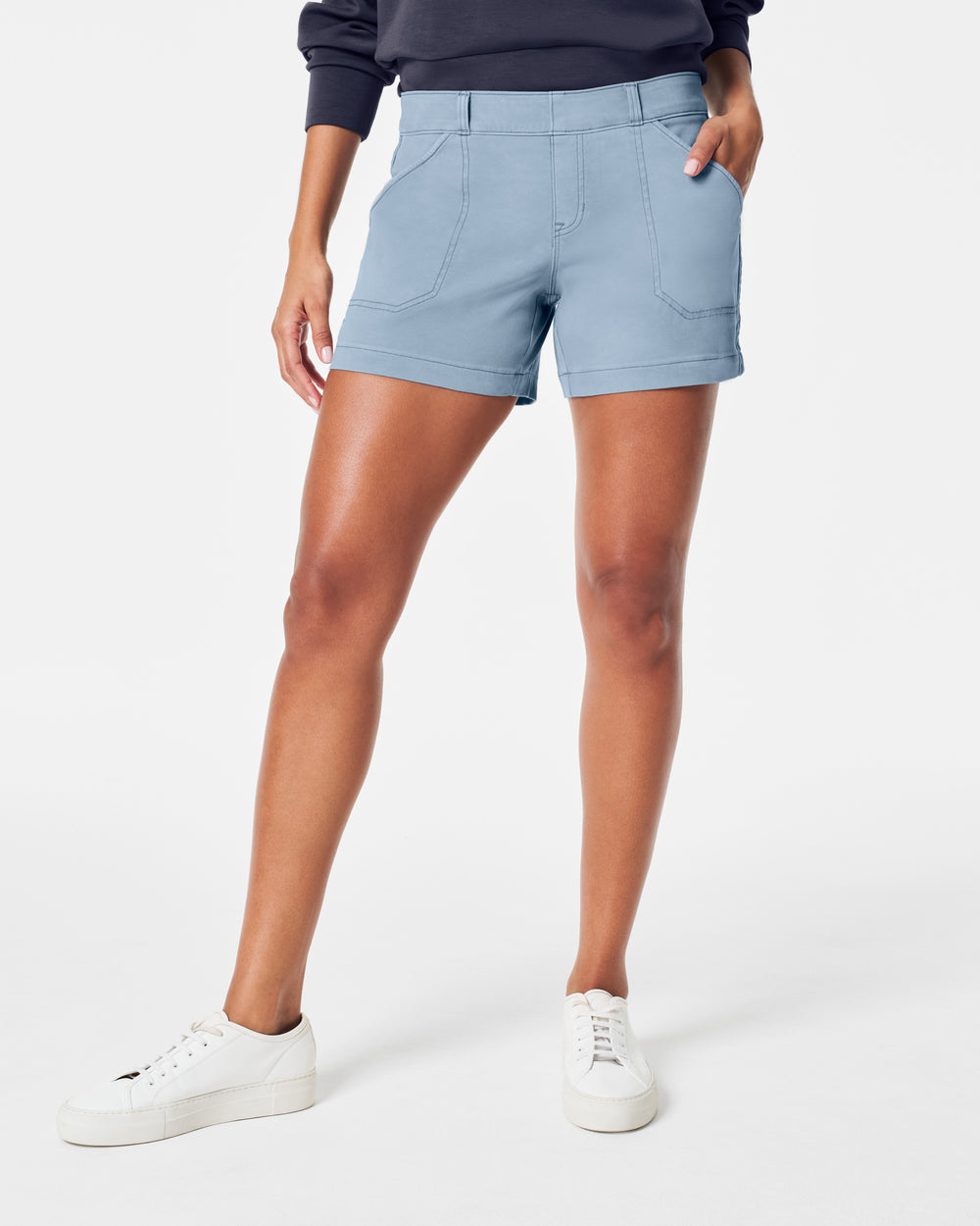 VittorioGalli Comfortabele Stretch Keperstofbroek
