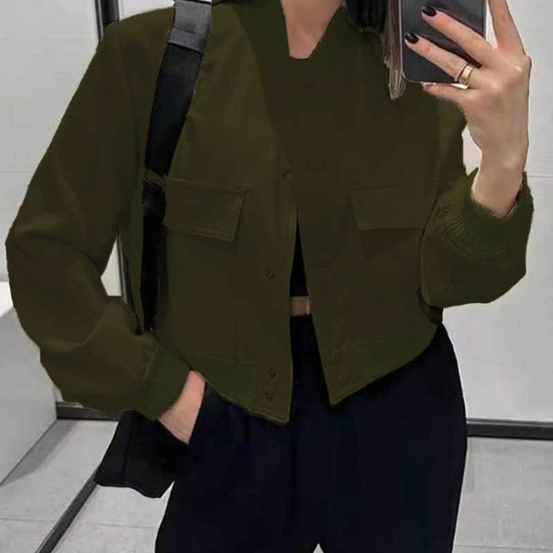 Giulia – Dames Utility Jas met Knoopsluiting