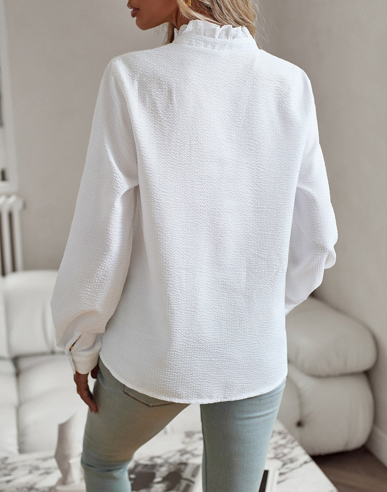 Élise – Elegante Dames Blouse voor Elke Dag