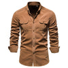 Fausto – Casual Heren Overhemd met Stijlvolle Details