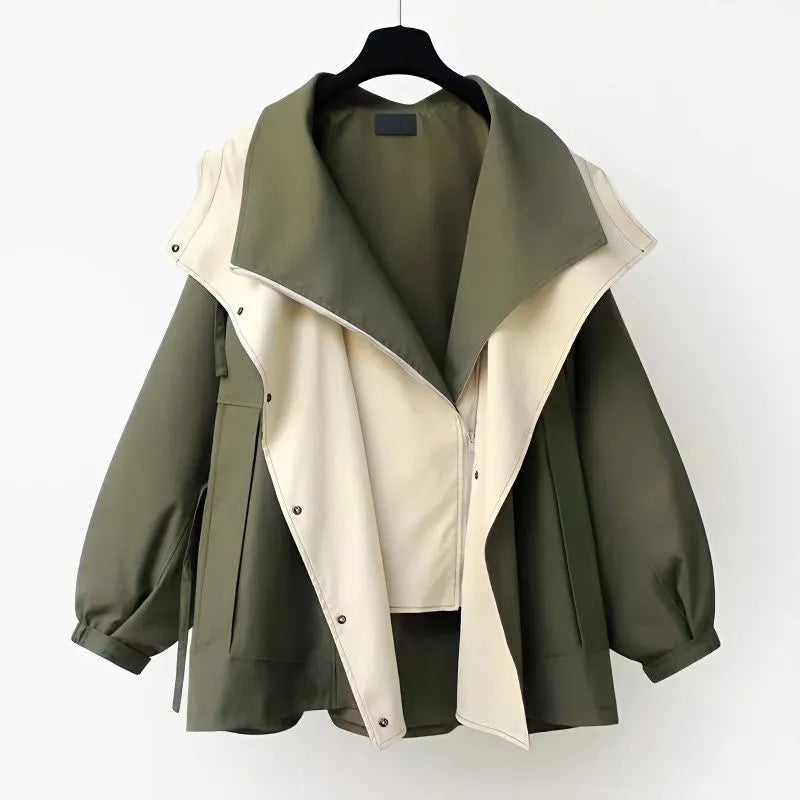 Isabella – Oversized Waterdichte Regenjas voor Dames