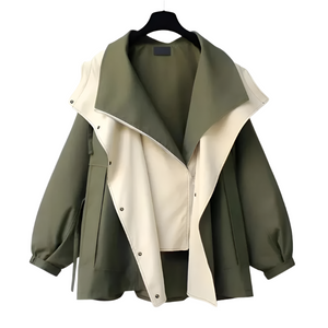 Isabella – Oversized Waterdichte Regenjas voor Dames