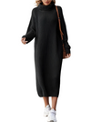 Elena – Gebreide Coltrui Winterjurk voor Dames