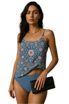 Serena – Dames Tankini Set met Patroon