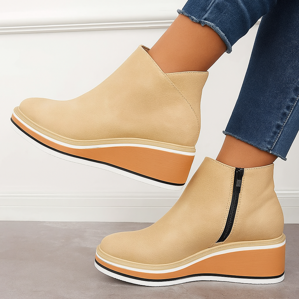 Casey – Dames PU Leren Comfortschoenen