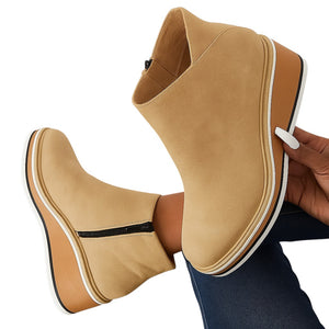 Casey – Dames PU Leren Comfortschoenen