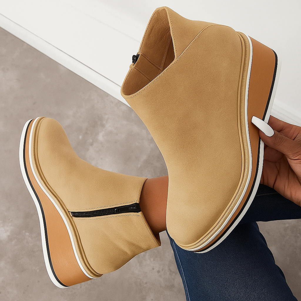 Casey – Dames PU Leren Comfortschoenen