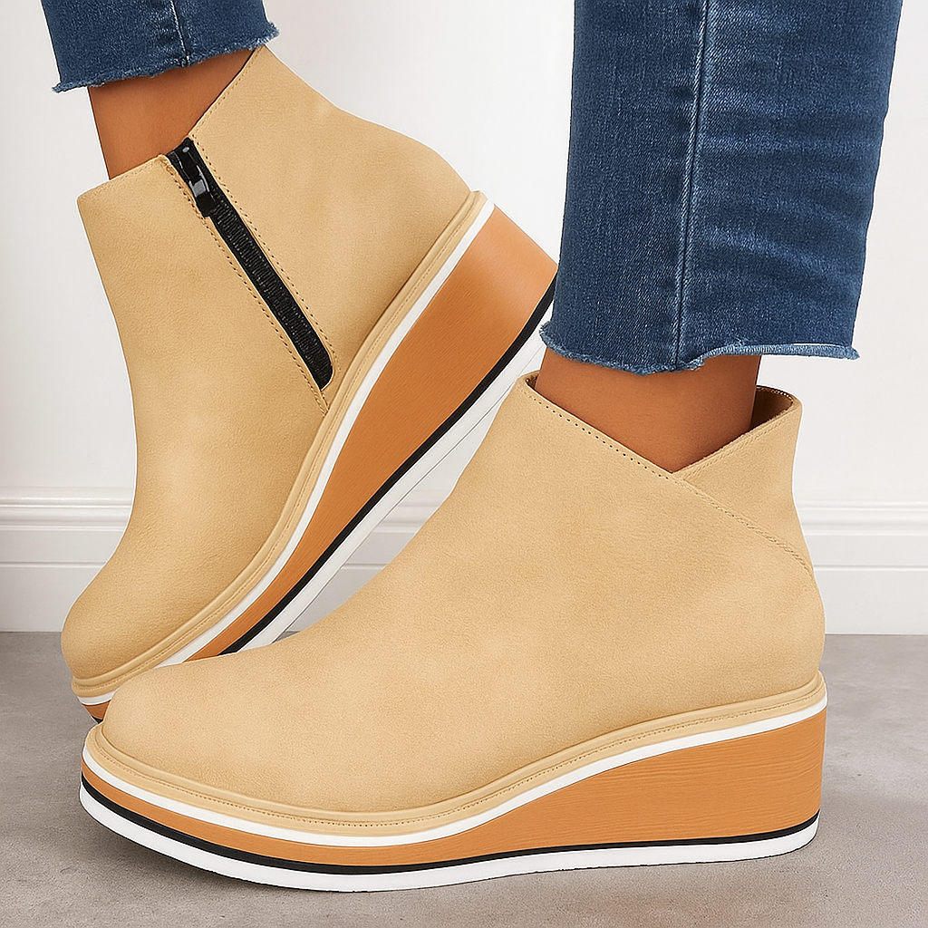 Casey – Dames PU Leren Comfortschoenen