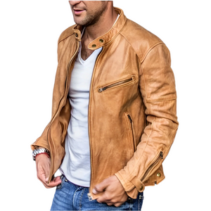 Lorenzo – Tijdloze Leren Herenjas