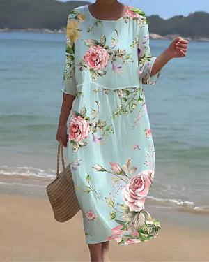 SofiaGreco Elegante Bloemenjurk