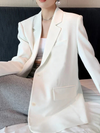 DarioSarti Slim Fit Lange Blazer Voor Vrouwen