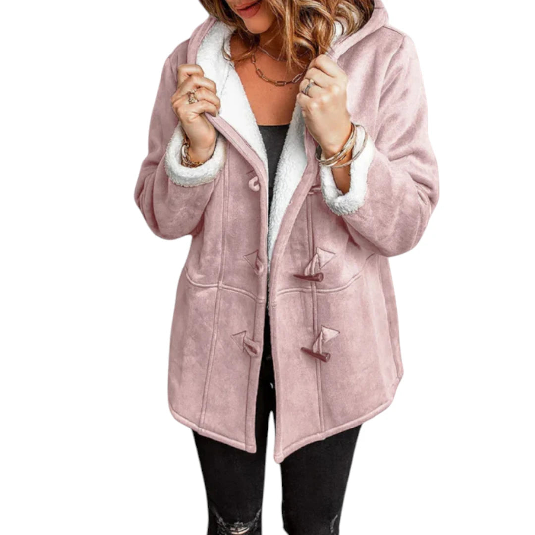 Darlene – Zachte Fleece Winterjas voor Dames