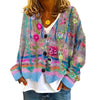 Celine – Bohemian Dames Bloemen Cardigan