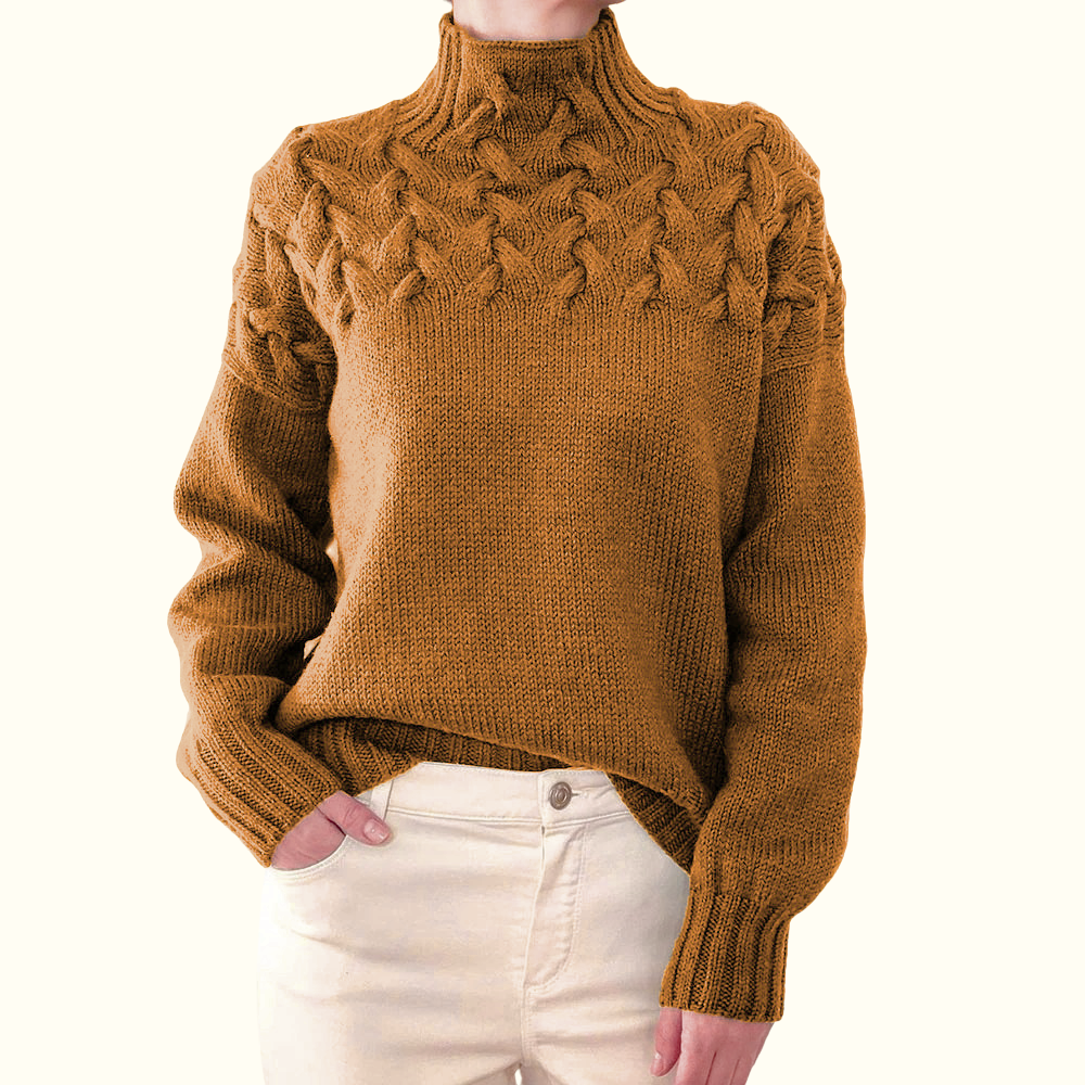 Elena – Warme Gebreide Dames Coltrui