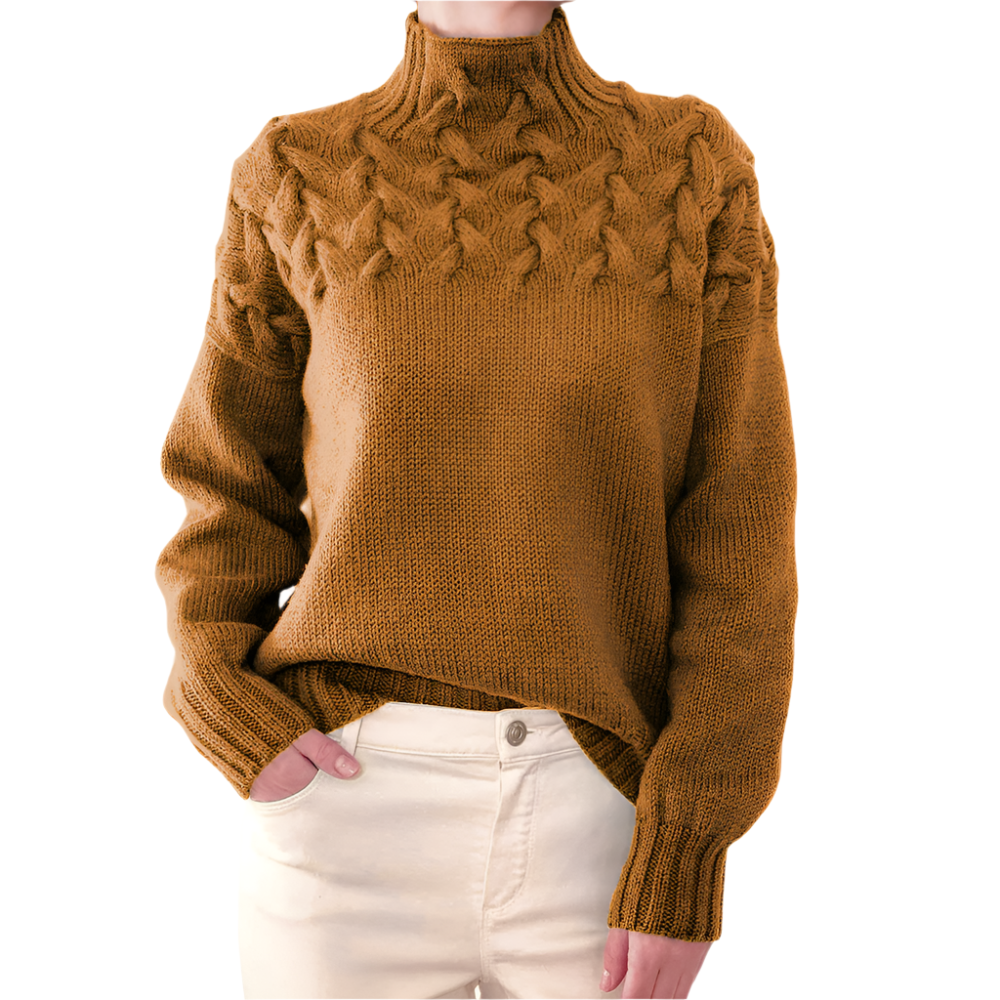 Elena – Warme Gebreide Dames Coltrui