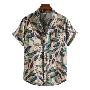 Matteo – Ademend Heren Zomershirt met Print