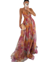 Elara – Luchtige Dames Maxi Jurk met Bloemenprint