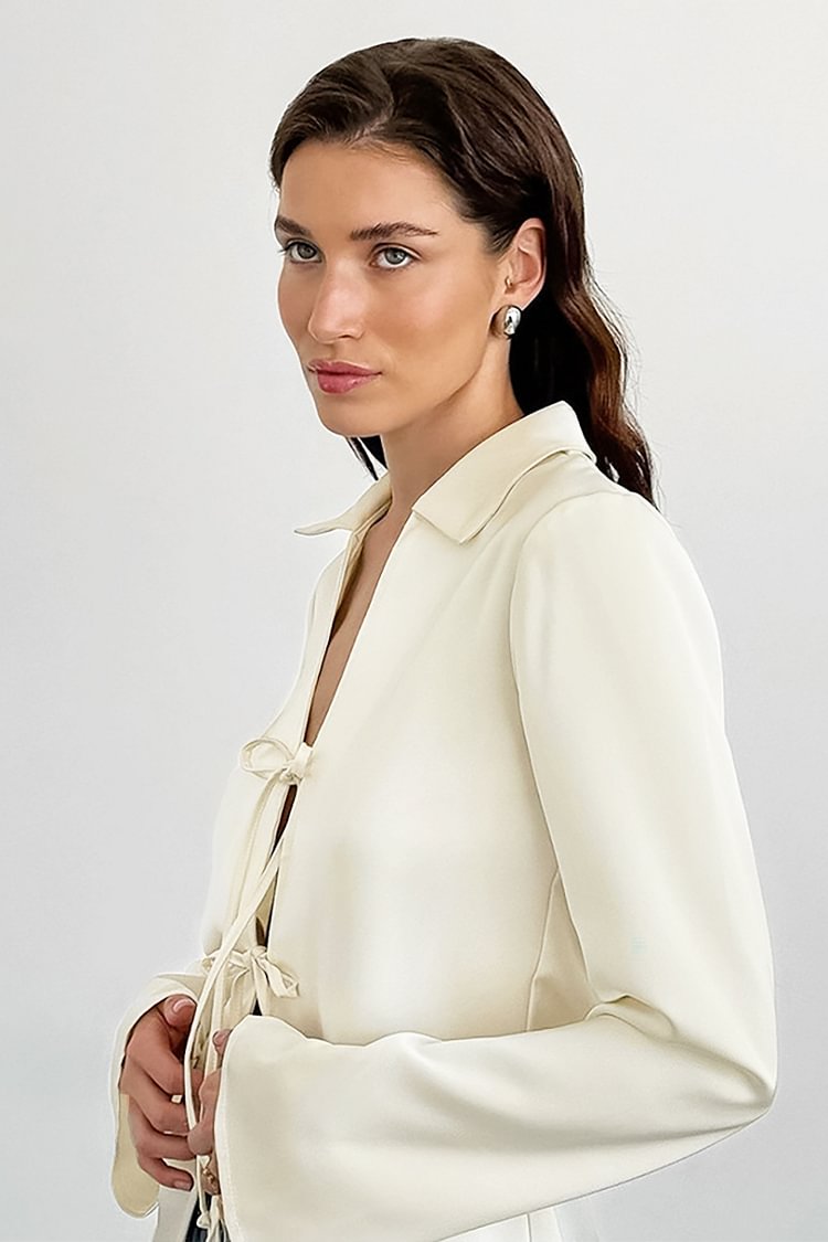 SofiaBarone Strik Blouse Voor Vrouwen