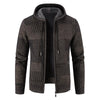 Alessandro – Heren Faux Mink Fur Hoodie Cardigan