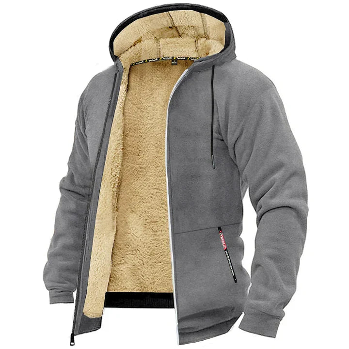 Lorenzo – Heren Fleece Zip Hoodie