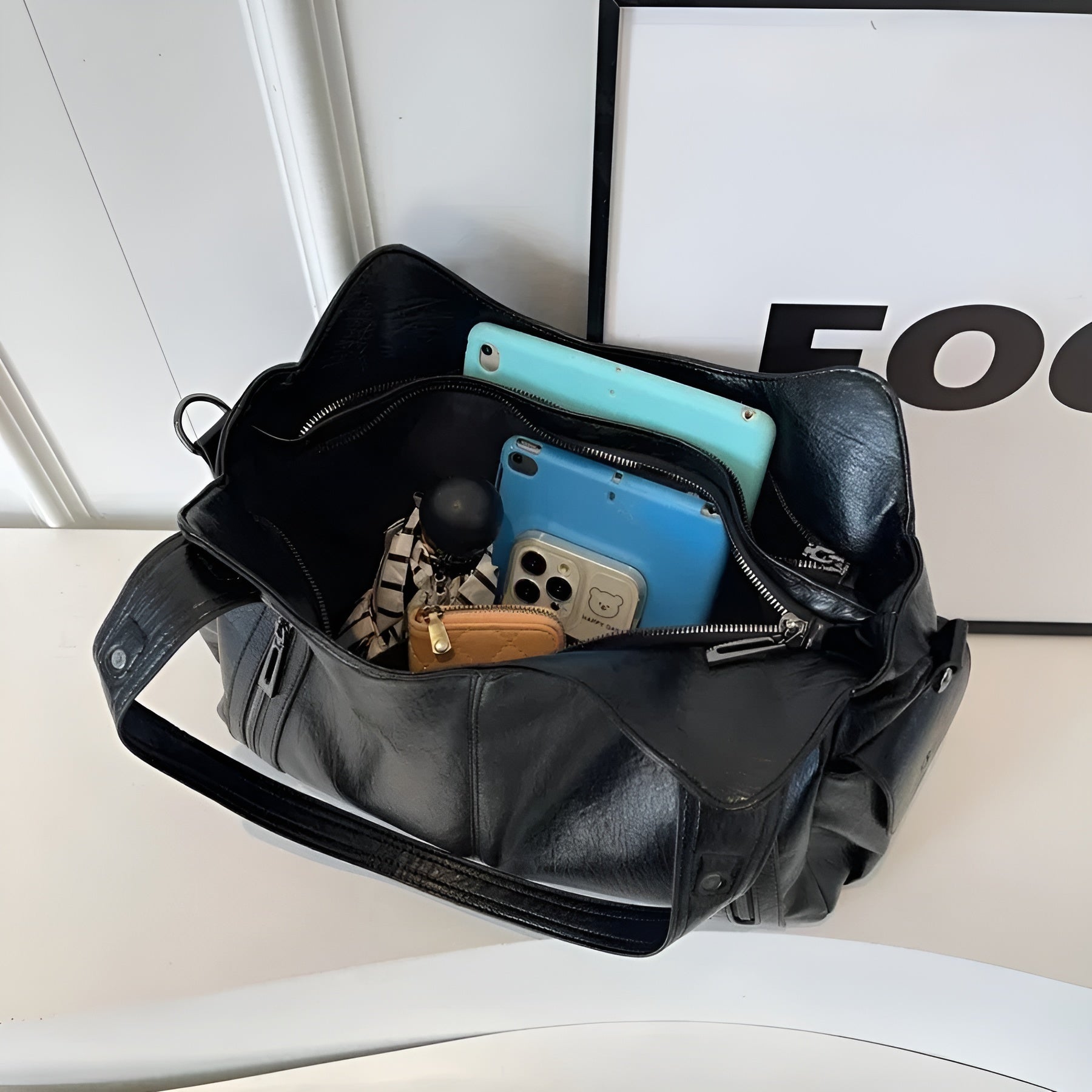 Amélie – Elegante Leren Dames Tote Bag