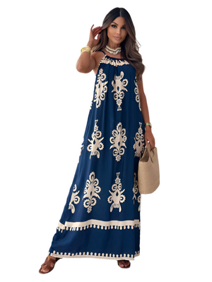 Bellavia – Boho-Chic Maxi Jurk voor Dames