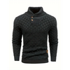 Lorenzo – Hoogwaardige Heren Gebreide Pullover met Opstaande Kraag