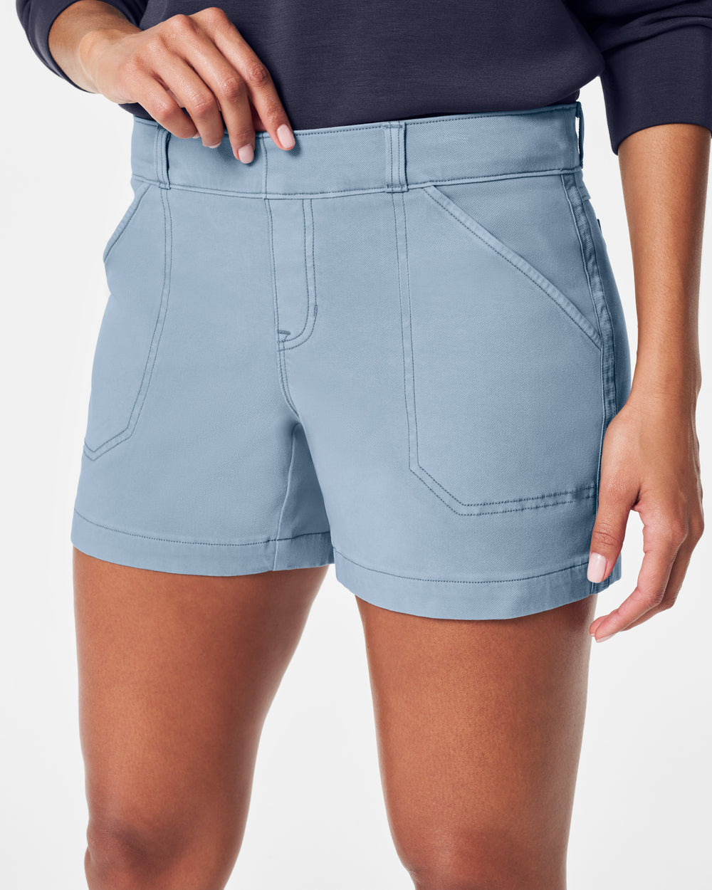 VittorioGalli Comfortabele Stretch Keperstofbroek