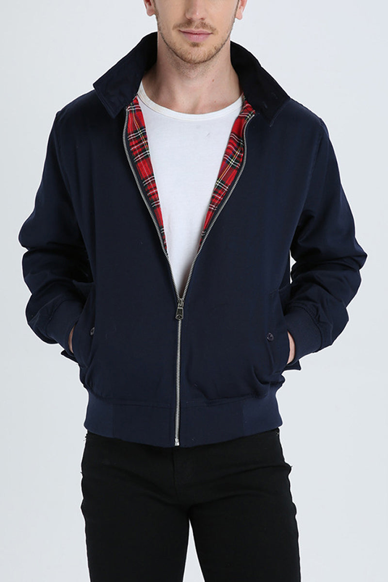Matteo – Heren Winter Bomberjas met Warme Harrington Voering