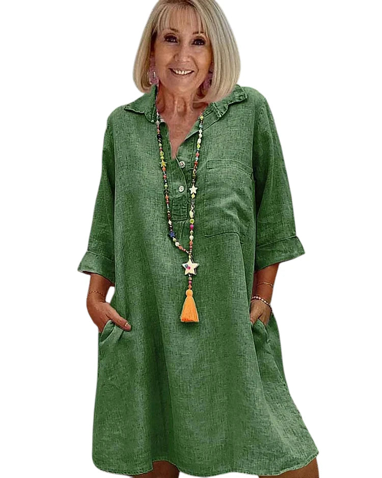 Hanne – Relaxte Chic Dames Zomerjurk