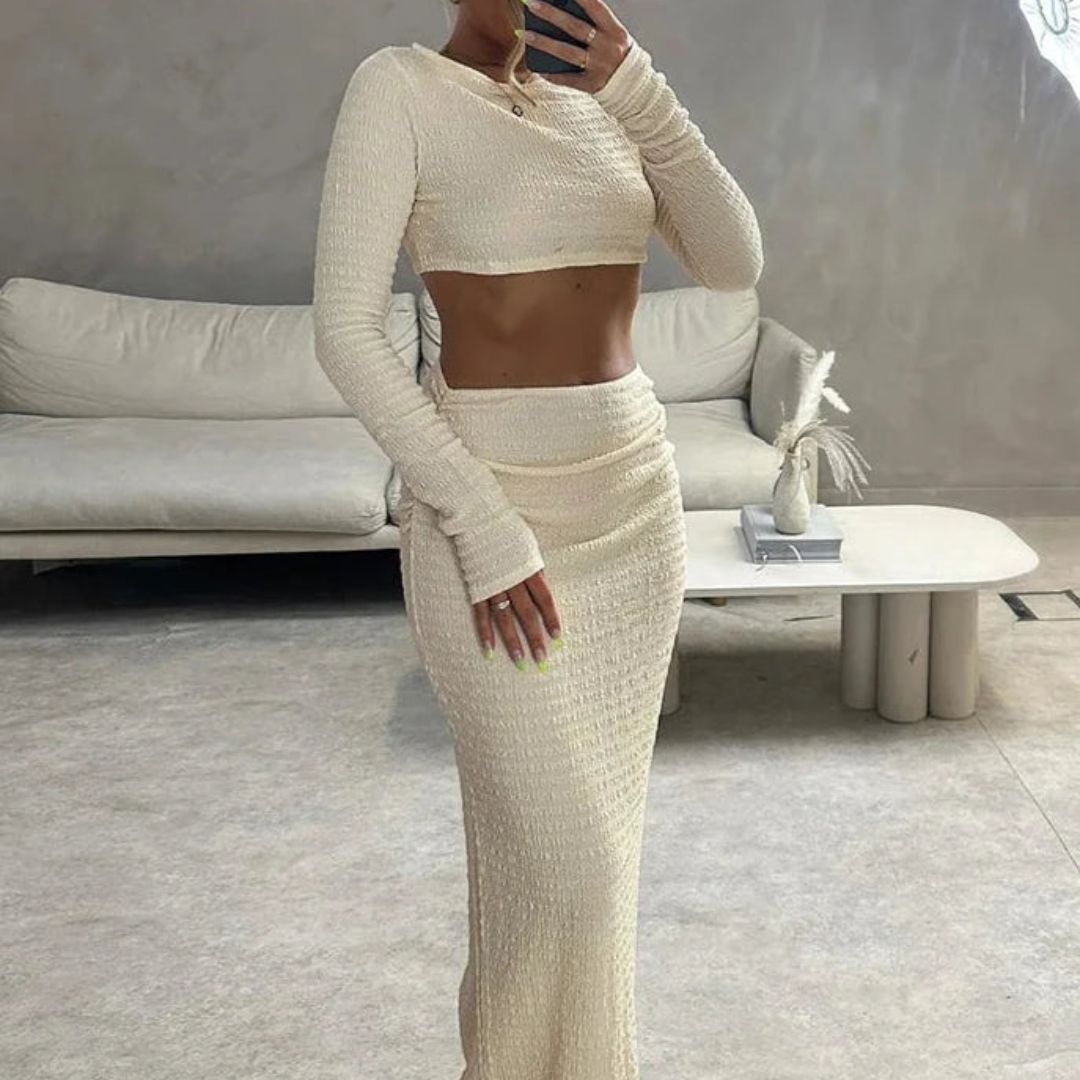 LucaMonti Beige Bliss Set voor dames