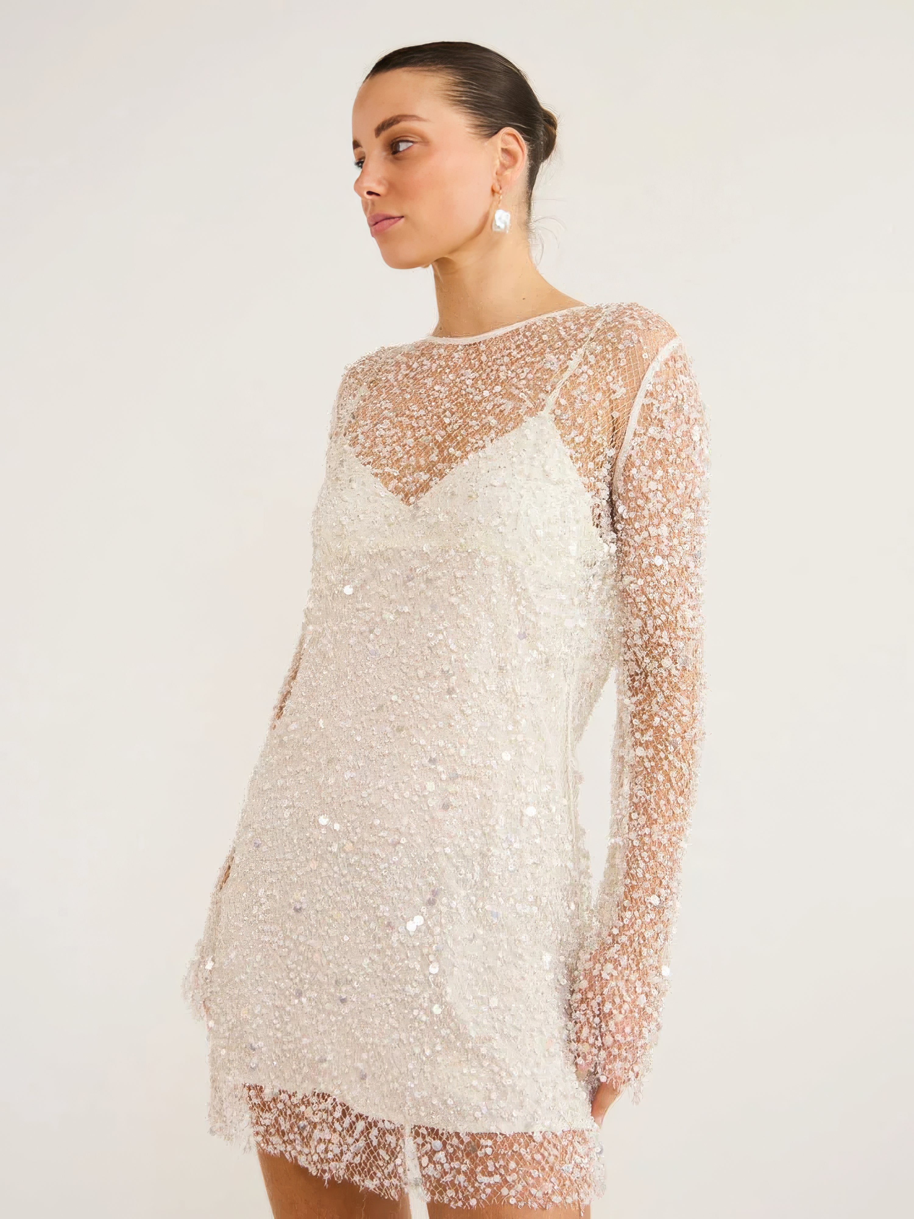 AuroraBriliant Glitter Jurk