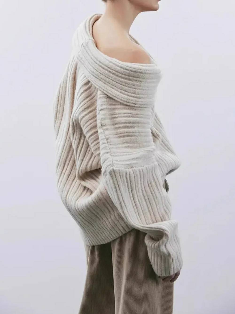 Nicoletta Oversized gebreide trui