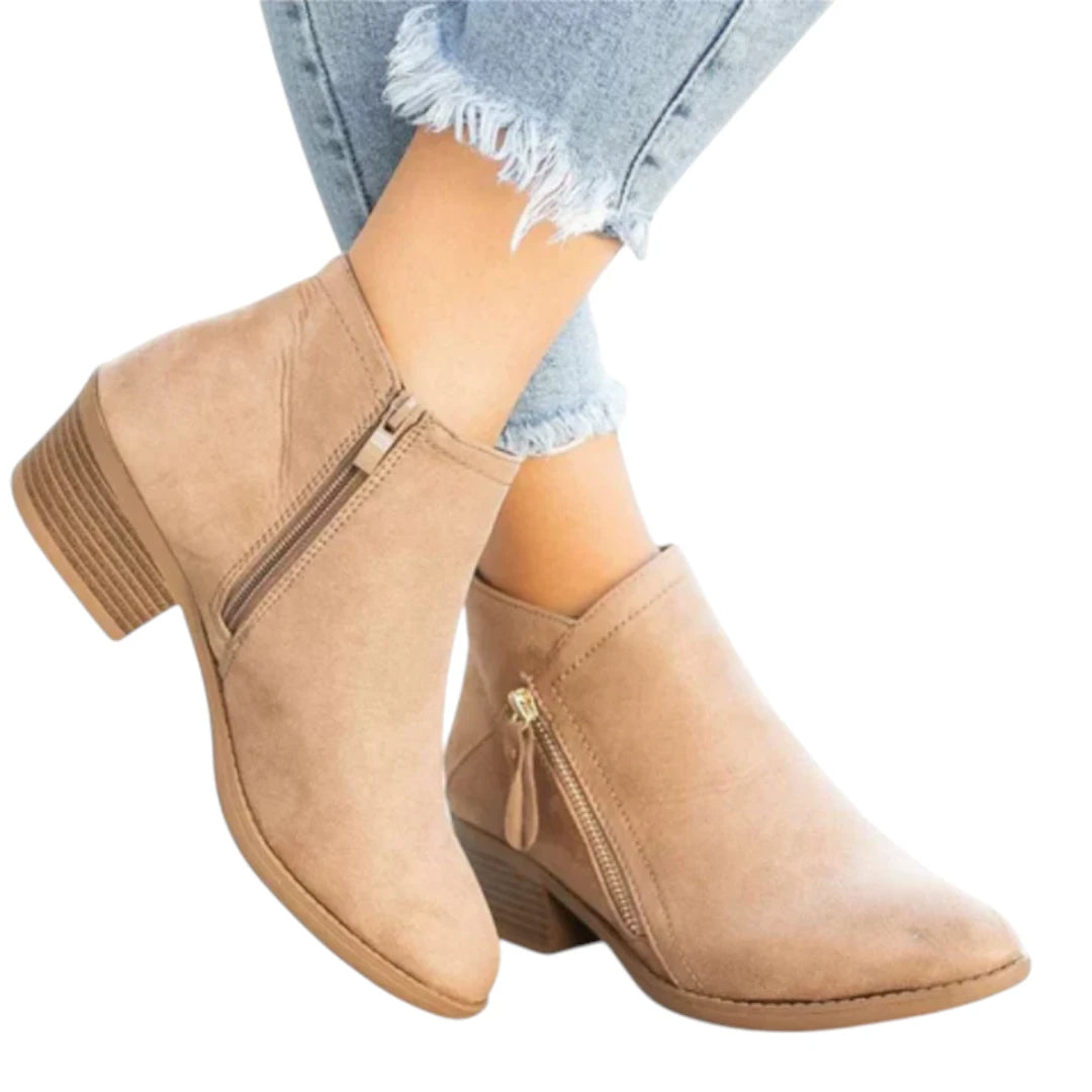 Lieve – Moderne & Comfortabele Dames Enkellaarsjes