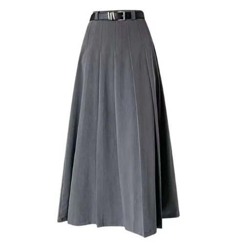 Eva – Elegante Dames Plissé Maxi Rok