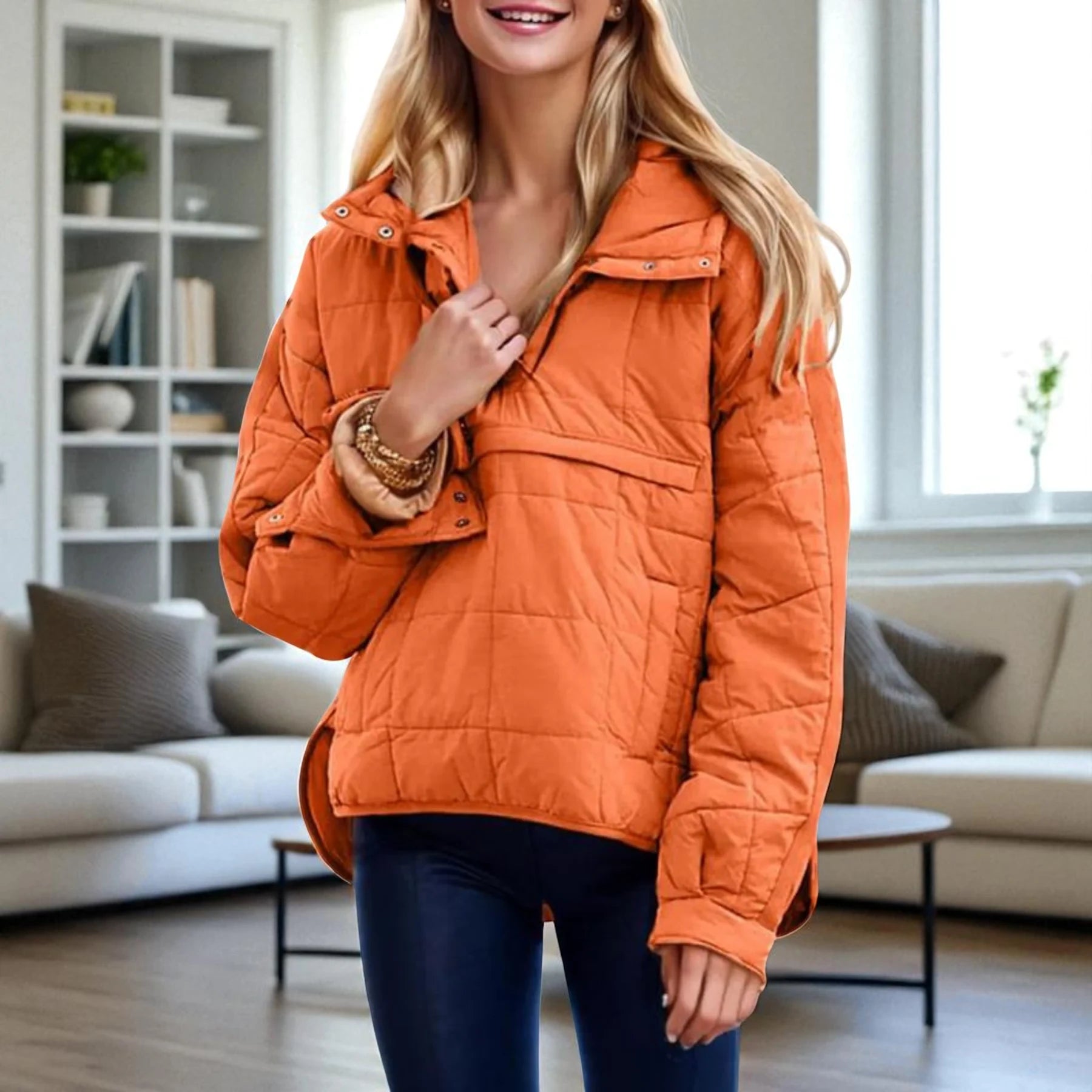Jessica – Oversized Dames Hoodie met Capuchon