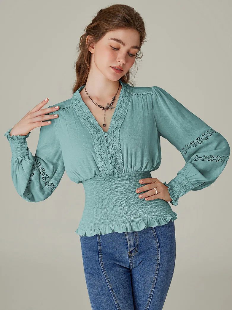 StefanoGreco V-Hals Katoenen Pullover Tops