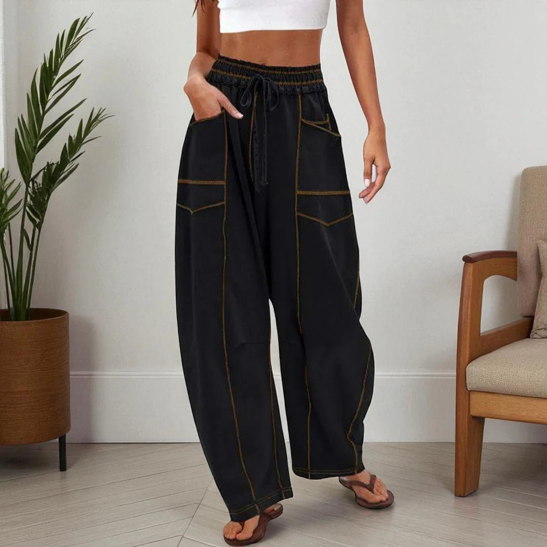 Ivy – Comfortabele Dames Baggy Lounge Broek