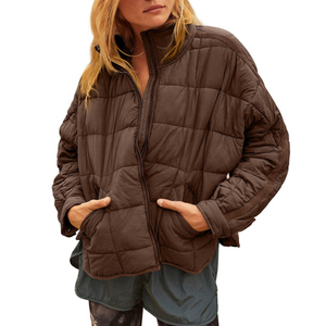 Sheila – Lichtgewicht Dames Puffer Jas met Rits
