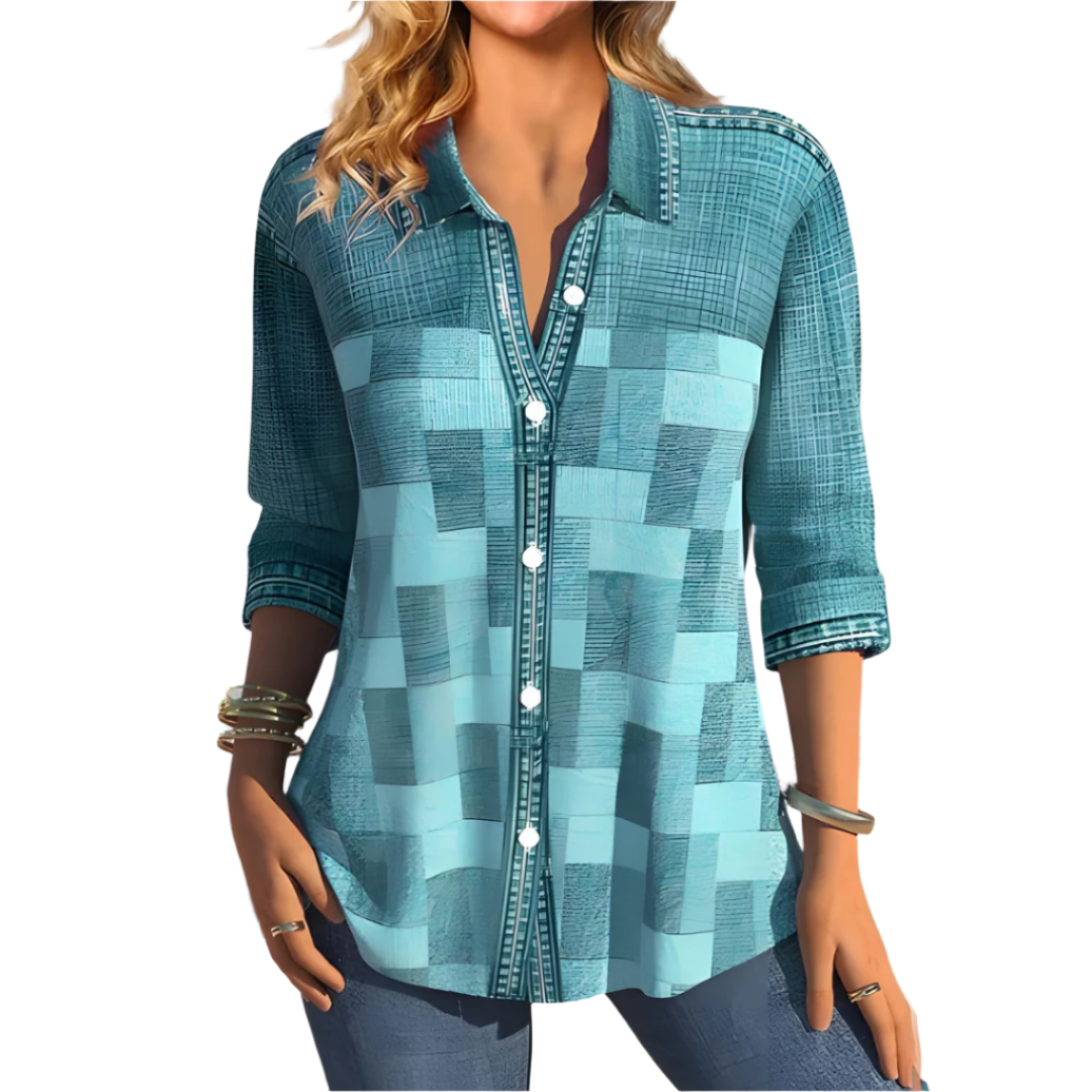 Sophia – Moderne Getailleerde Damesblouse