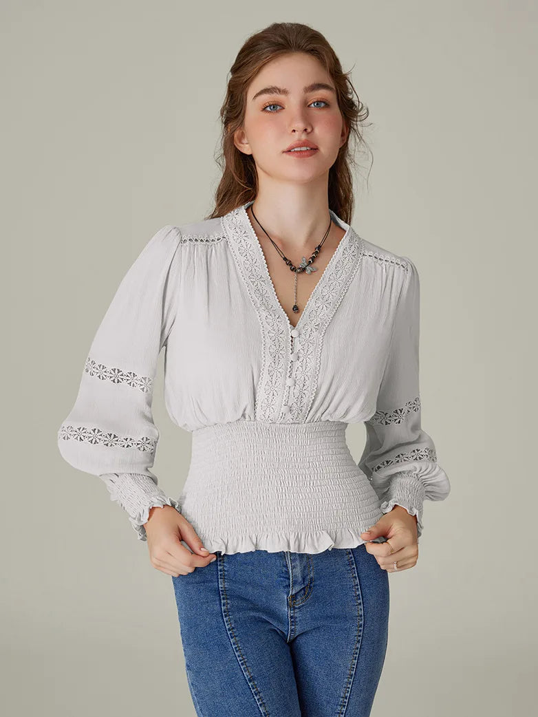 StefanoGreco V-Hals Katoenen Pullover Tops