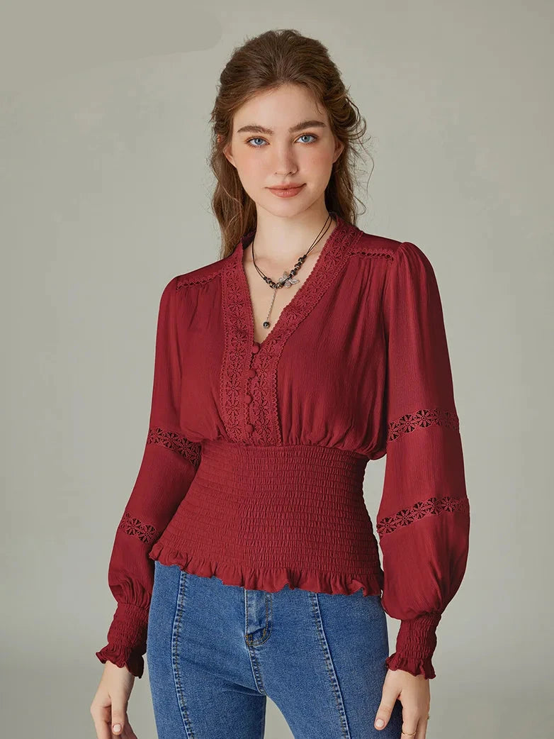 StefanoGreco V-Hals Katoenen Pullover Tops