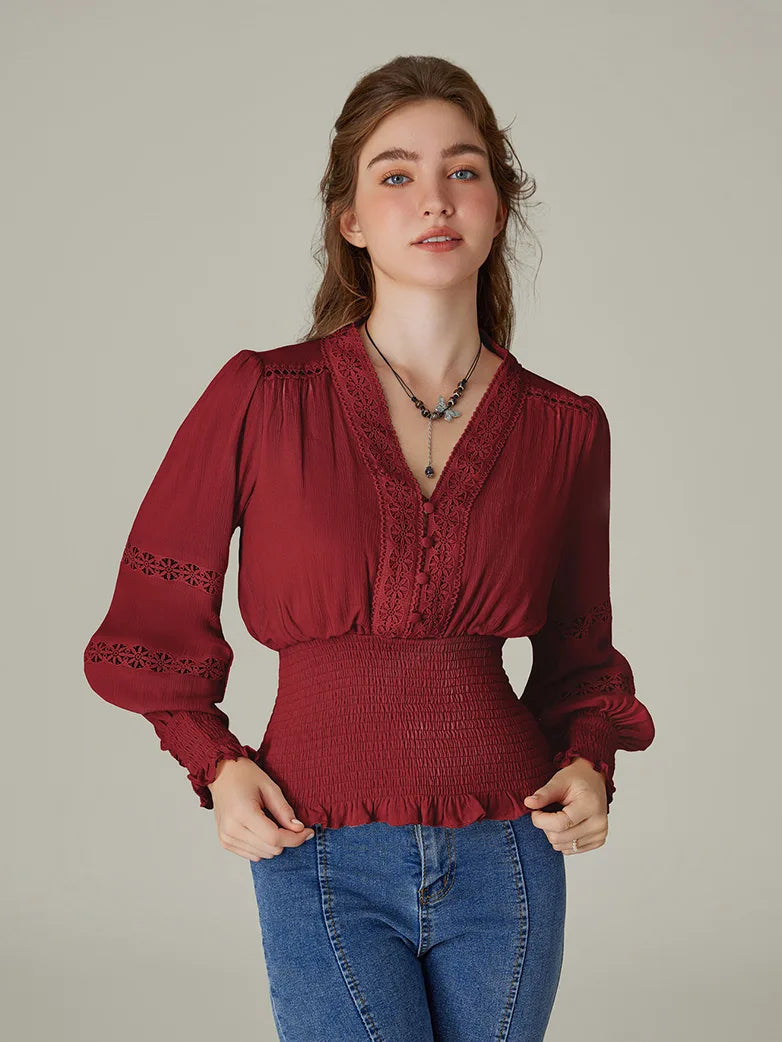 StefanoGreco V-Hals Katoenen Pullover Tops