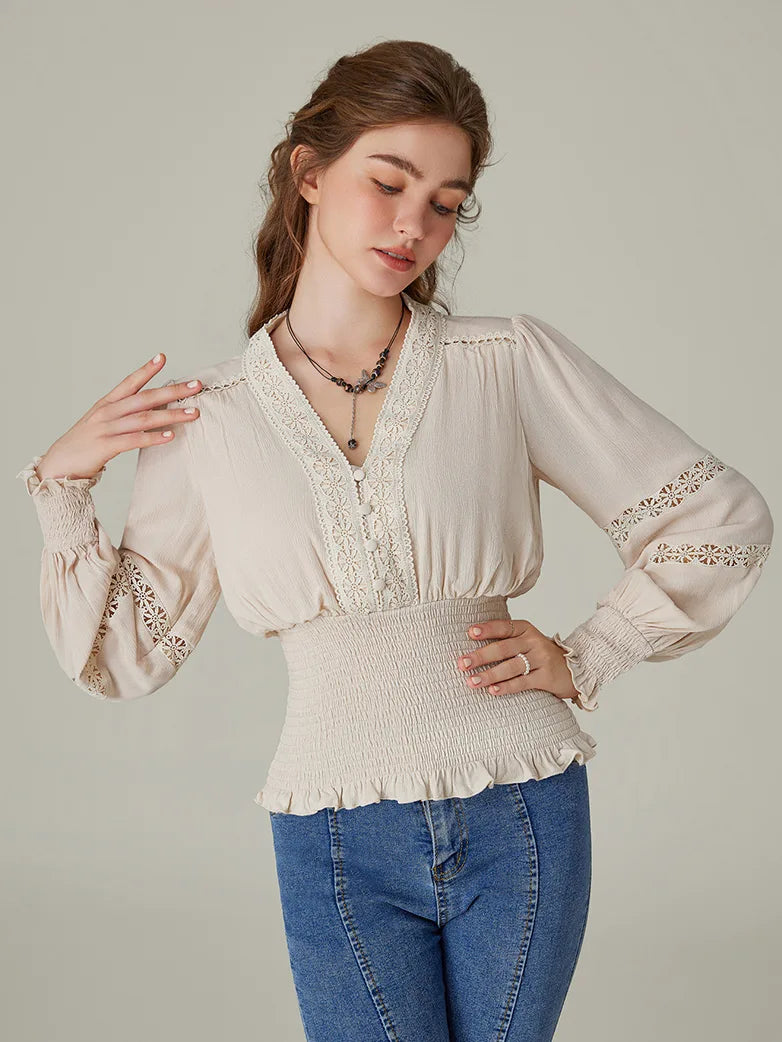 StefanoGreco V-Hals Katoenen Pullover Tops
