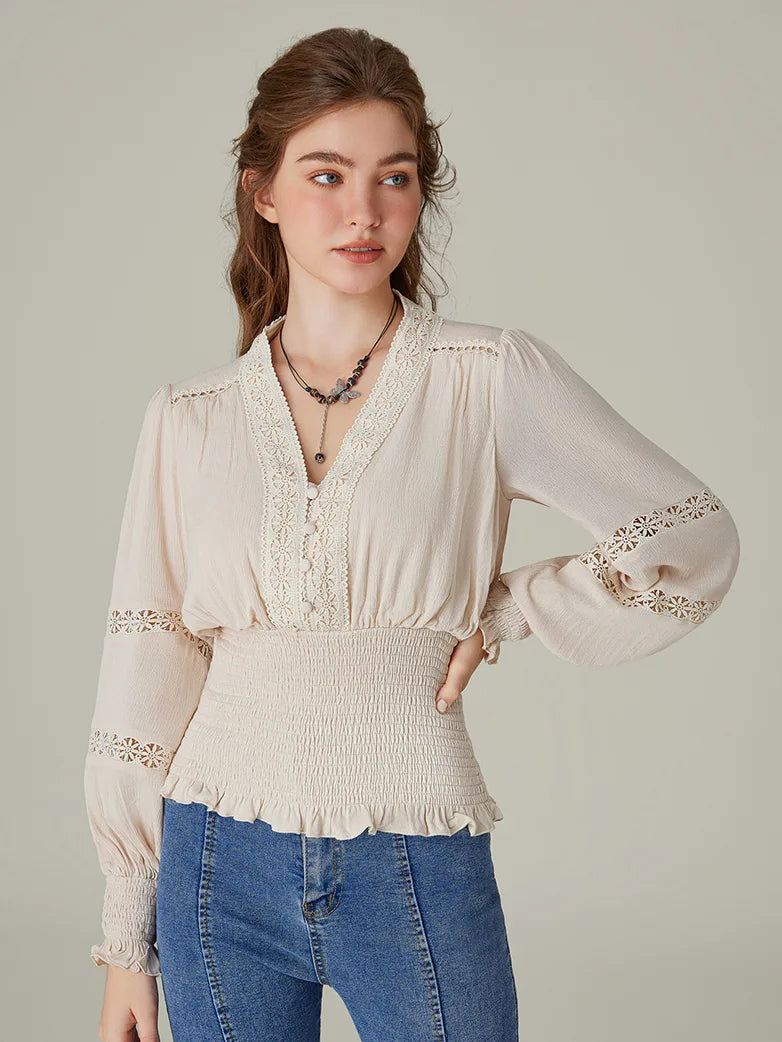 StefanoGreco V-Hals Katoenen Pullover Tops