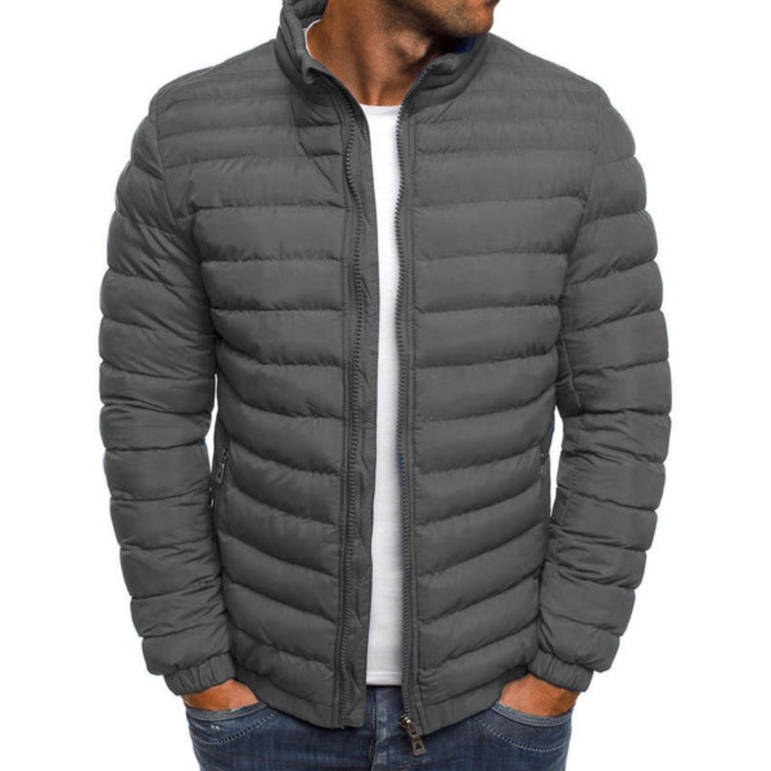 Lorenzo – Luxe Waterafstotend Heren Donsjack