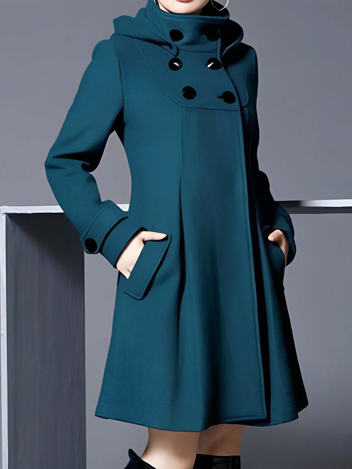 Sophia – Elegante Dames Jas met Getailleerde Kraag